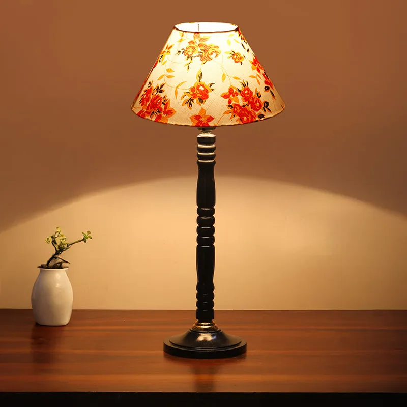 Garden Lights Wooden Table Lamp media 2