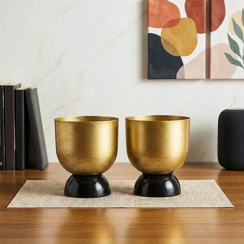 Vivaan Vena Planter - Set Of Two media 1