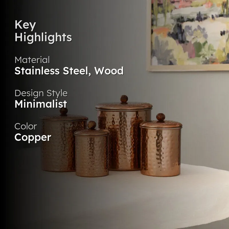 Larder Lock Container (Copper) - Set of Four media 2