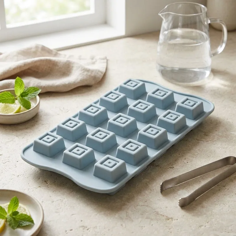 Silicone square chocolate mould - 15 holes media 1