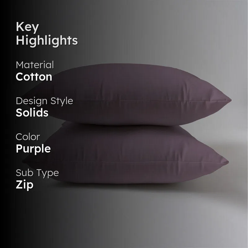 Brady Square Sofa Cushion (Lilac Purple) - Set Of Two media 2