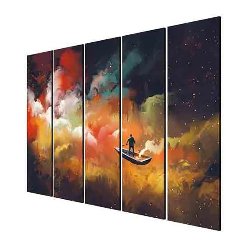 Space Travel Wall Art - Set of Five media 5