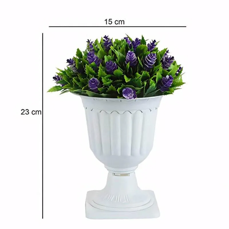 Vinsa Faux Plant In Blair Pot - 23 cms media 5