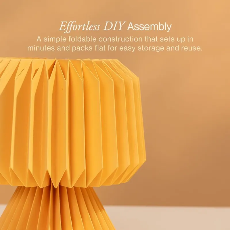 Fig Living Ori Deepotsav Origami Lamp (Yellow) media 5