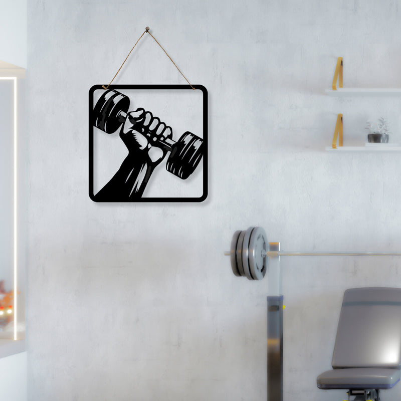 Strength Trainers Iron Wall Accent