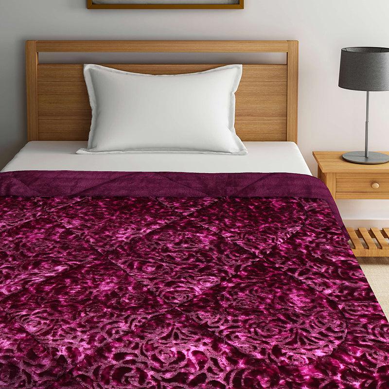 Ranjani Polyester Single Comforter - 950 GSM media 3