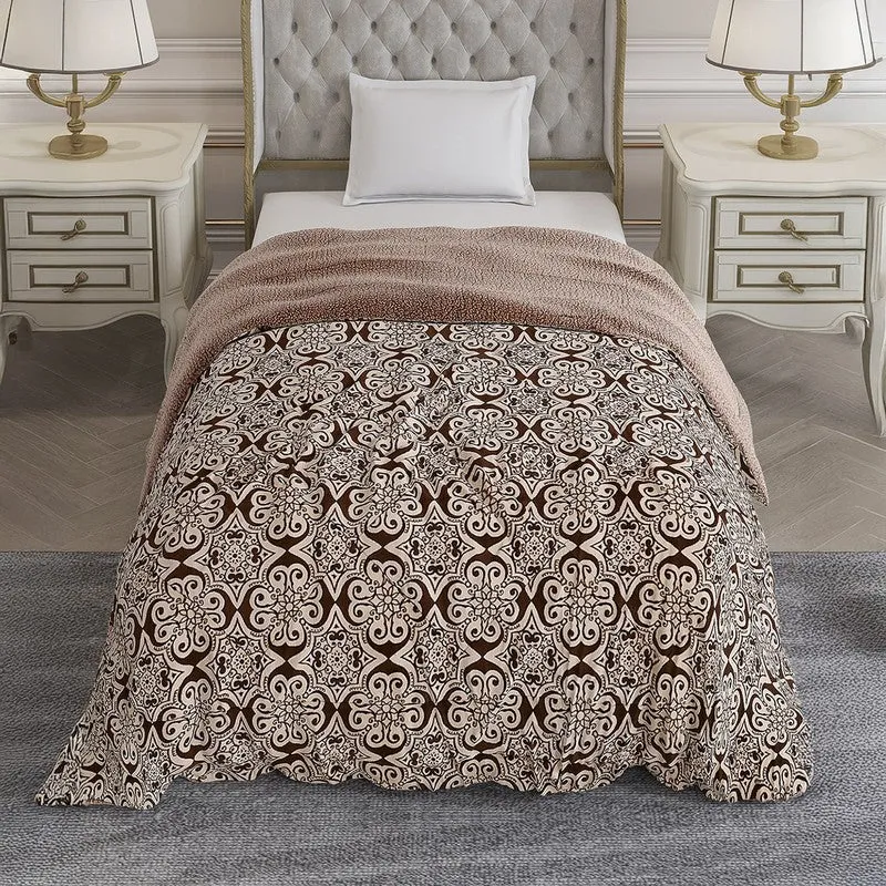 Monte Carlo Brown Elegance Comforter - 1114 GSM media 4