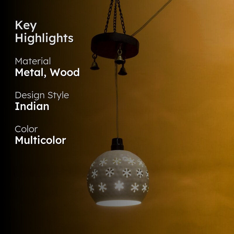 Serenity Sway Metal Ceiling Lamp media 2