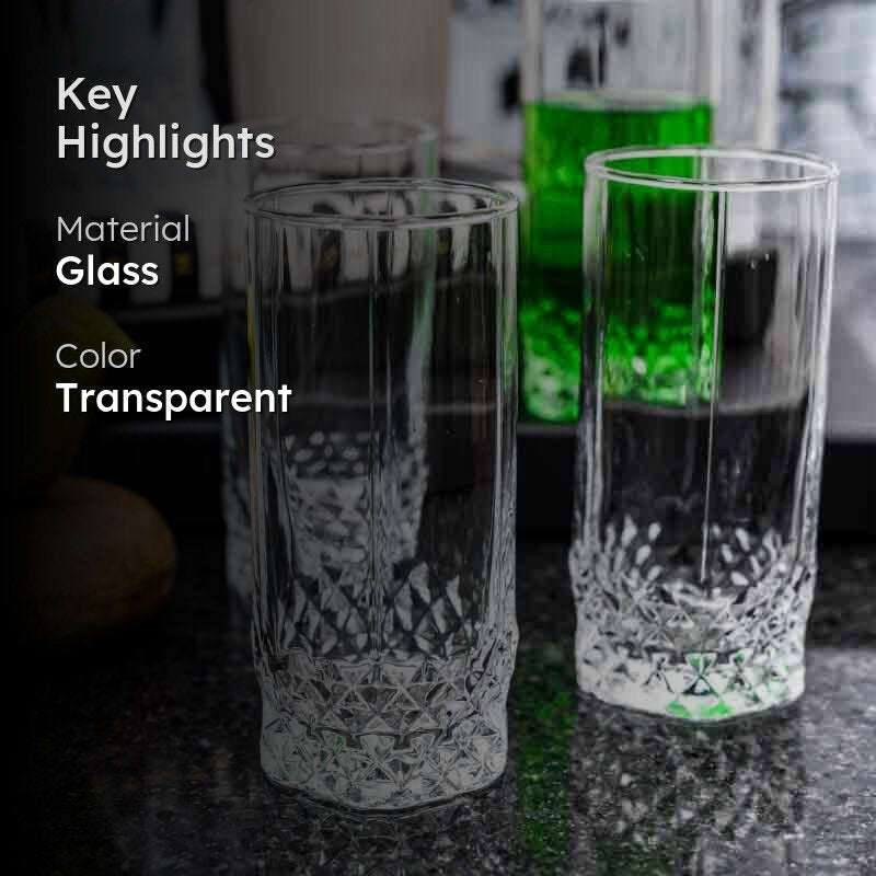 MonaCasa Whiskey Glass (320 mL ) - Set of Six media 2