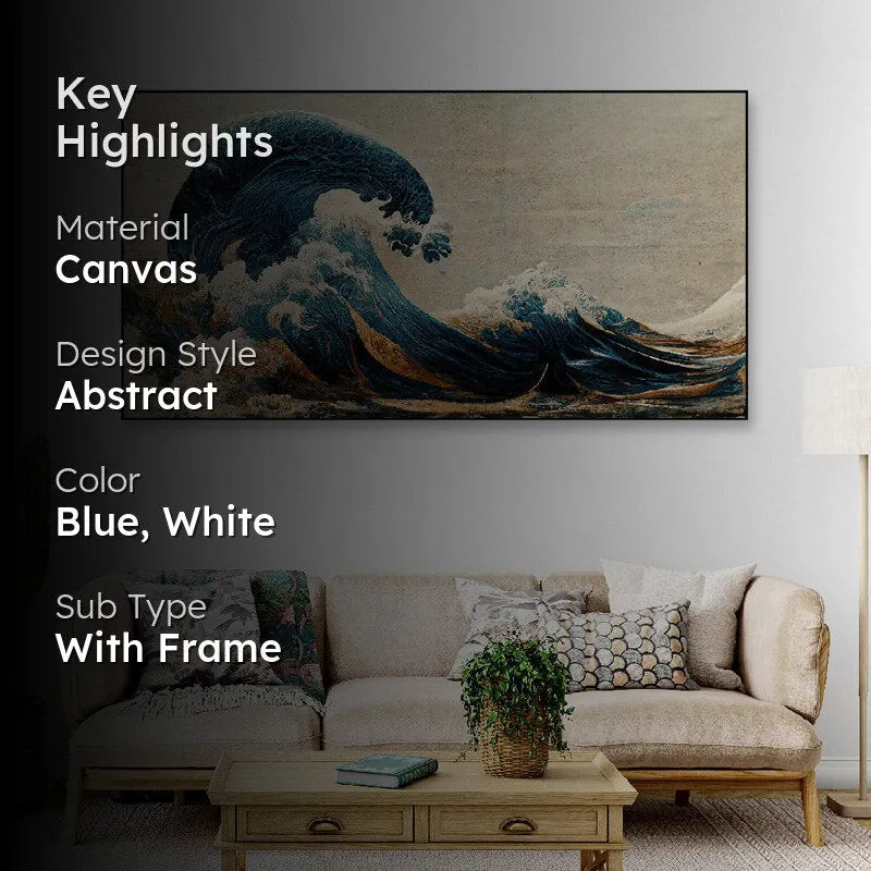 Great Wave off Kanagawa Wall Painting media 2