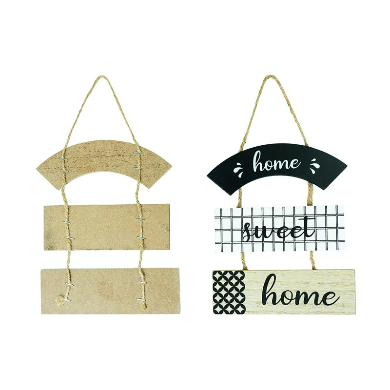 Sweet Home Wooden Wall Accent media 5