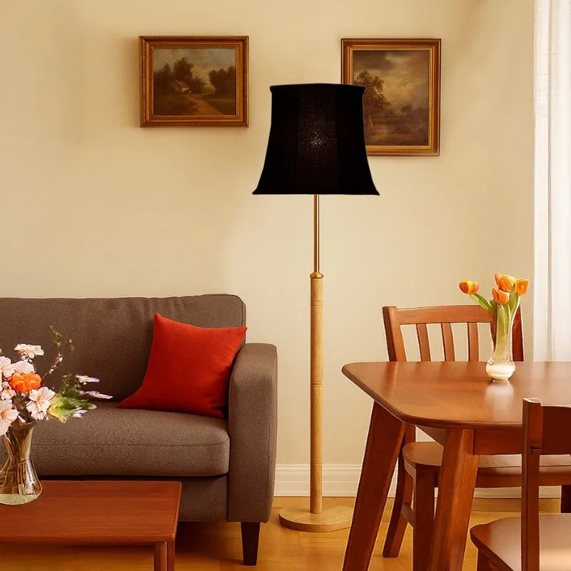 Horizon Beam Wooden Floor Lamp - Black media 1