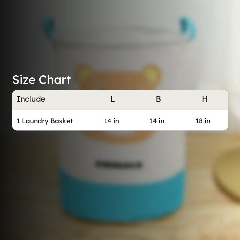 Cubby Bear Laundry Basket media 6