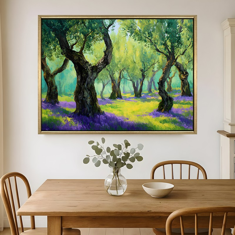 Dreamwood Canvas Wall Painting With Frame