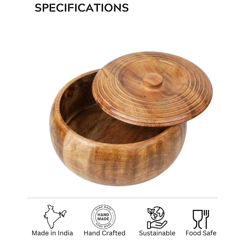 Mitti Wood Roti Box media 3