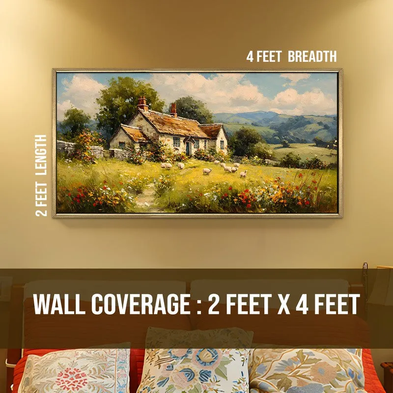 Blooming Valley Retreat House Wall Art media 8