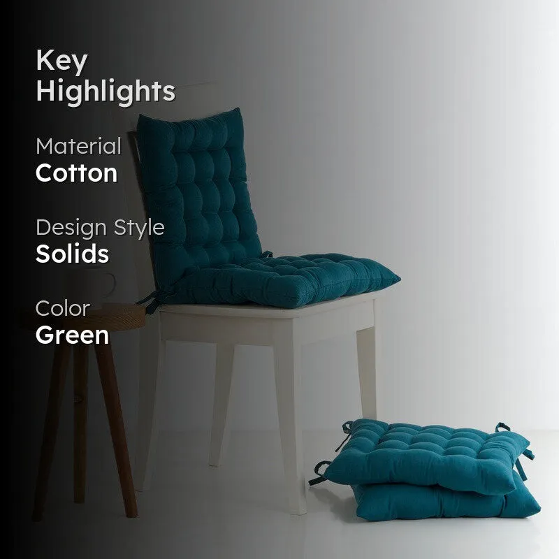 Savra Chair Pad (Green) - Set Of Four media 2