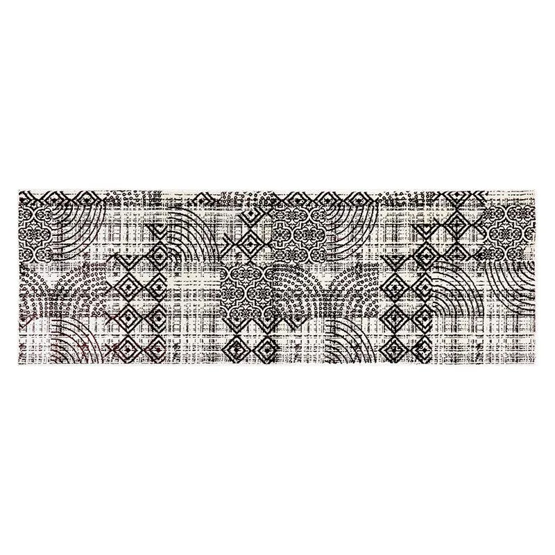 Lexo Non-Anti Skid Nylon Runner Rug - Black media 5