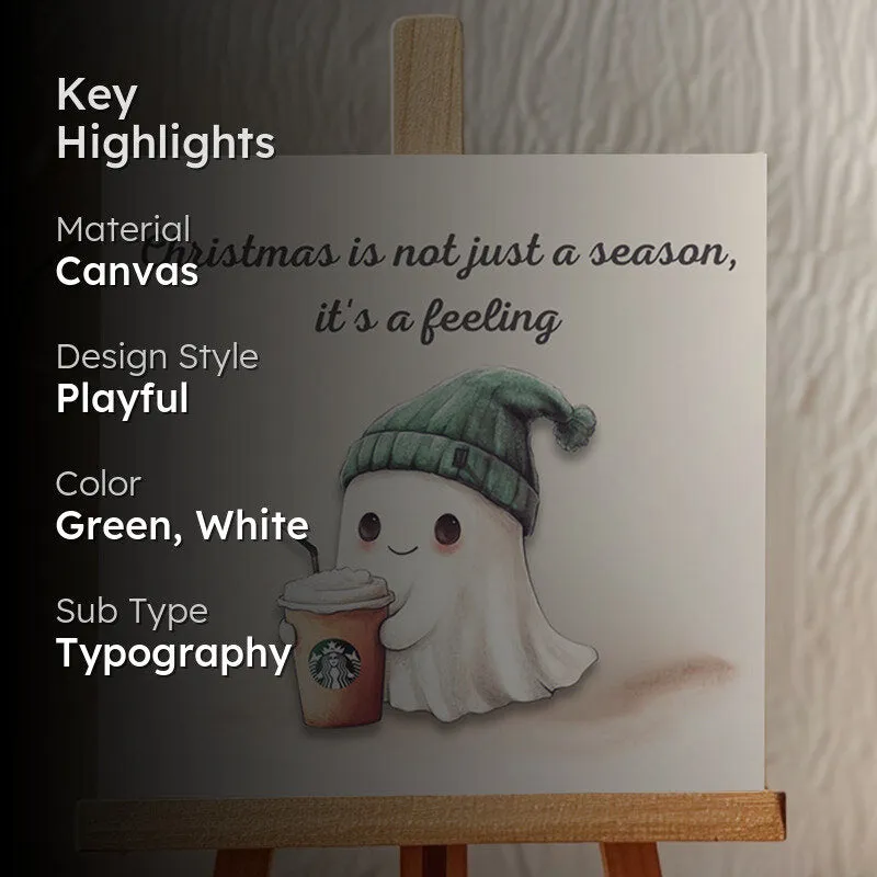 Christmas Ghost Showpiece media 2