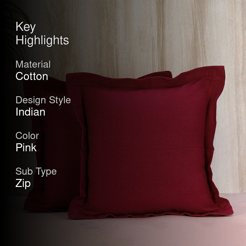 Swayam Koral Printed Cushion Cover - Set of Two media 2