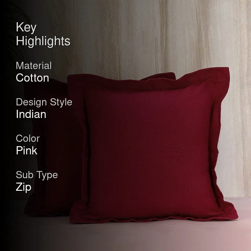 Swayam Koral Printed Cushion Cover - Set of Two media 2