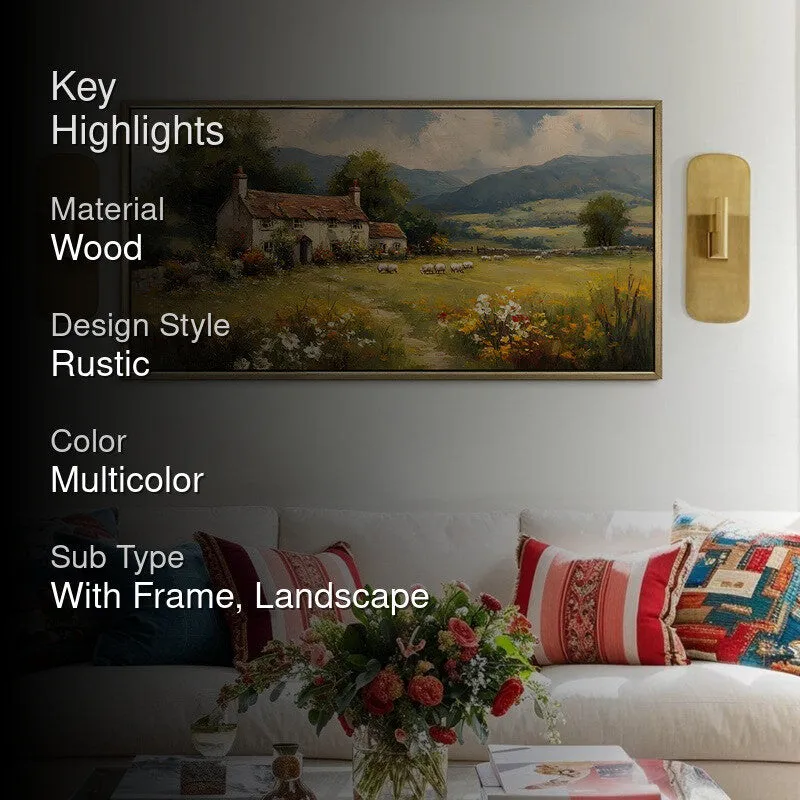 Sunlit Valley Blossom Home Wall Art media 2
