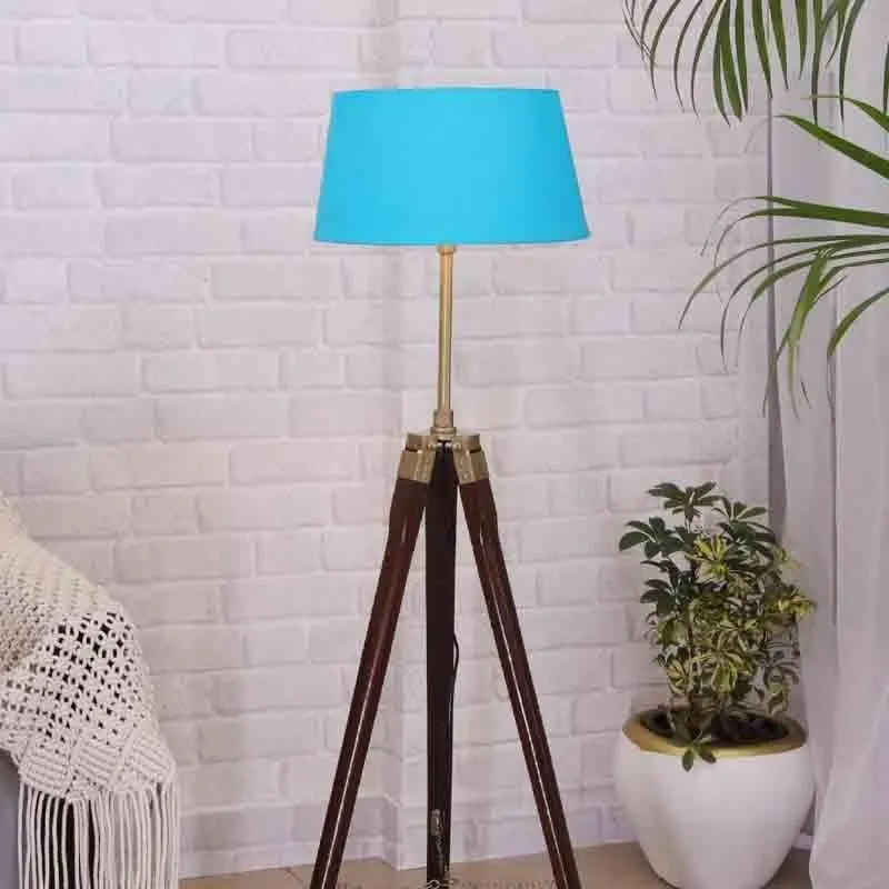 Chouette Tripod Floor Lamp - Blue media 3