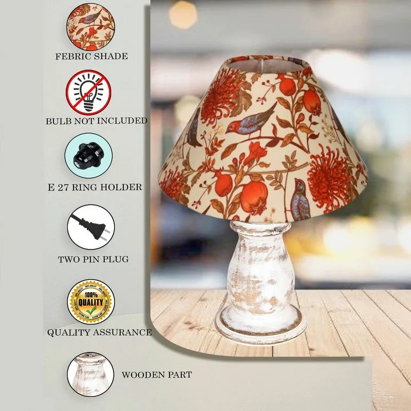 ShineLoom Chic Wooden Table Lamp - Multicolor media 6