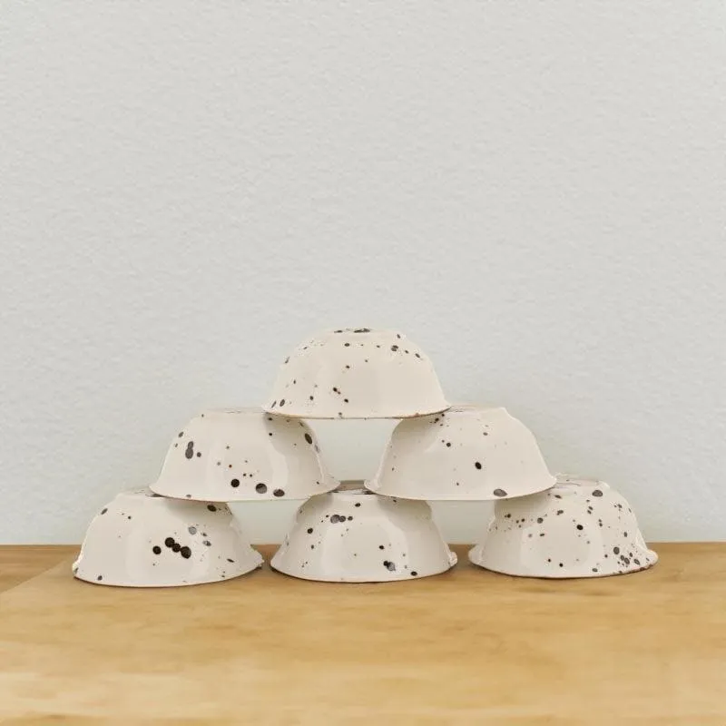 White Sparkle Bowl - Set Of Two media 1