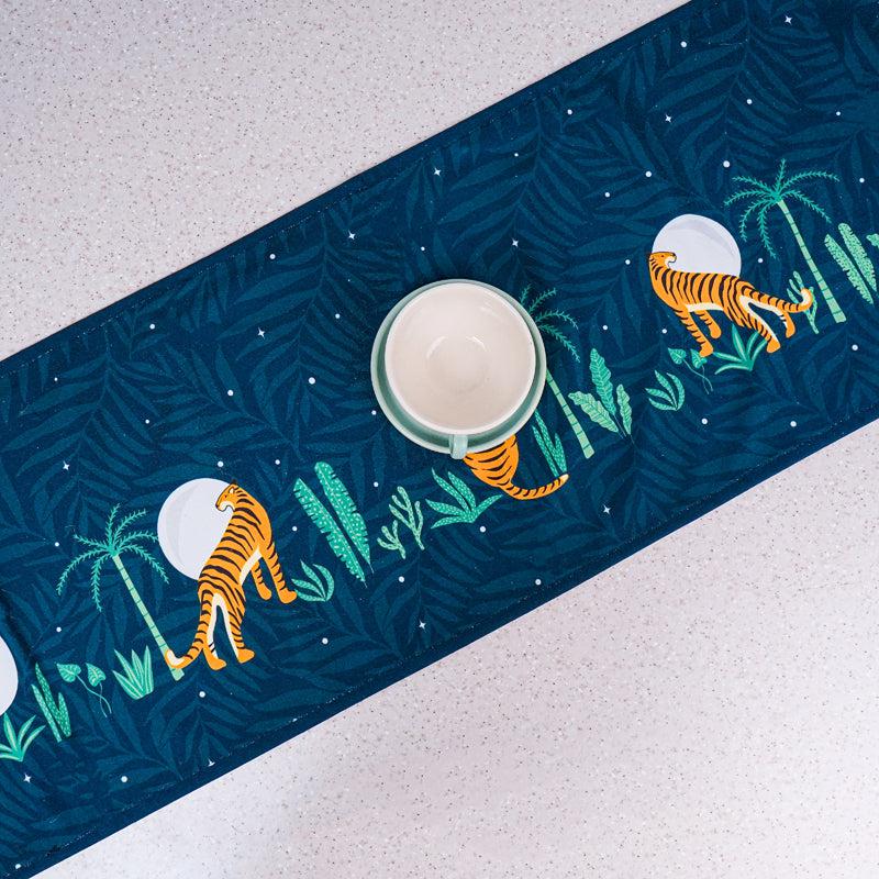 Lunar Wilderness Poly Canvas Table Runner media 3