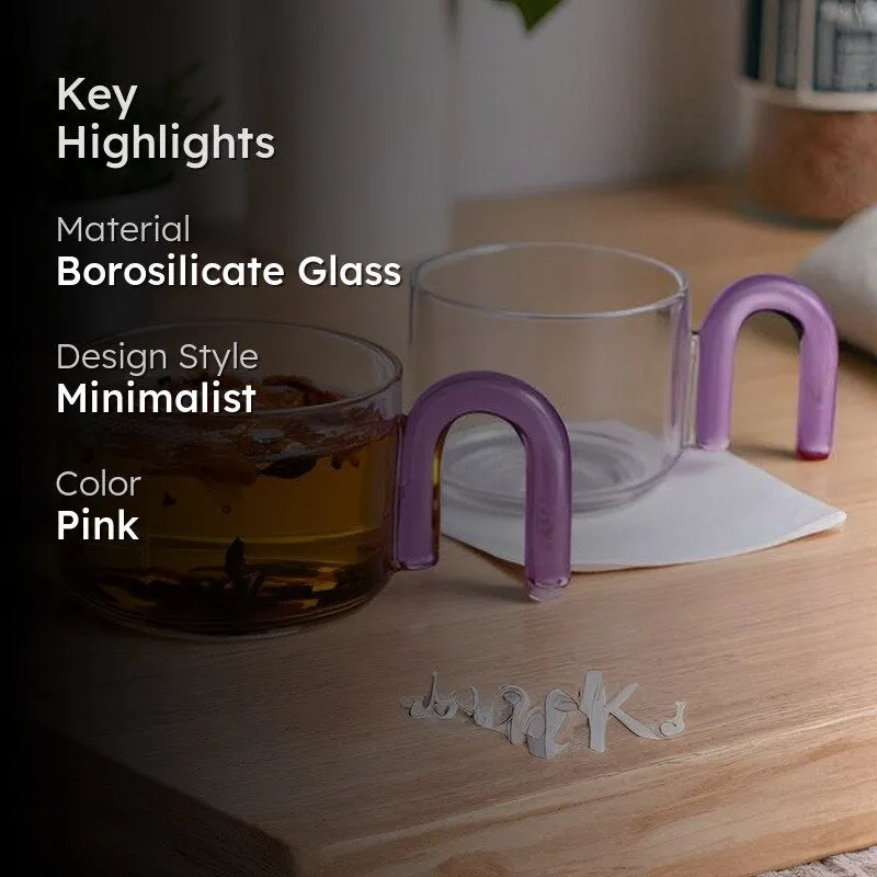 Chrysal Borosilicate Glass Tea Cup (140 mL Each) - Set Of Two media 2