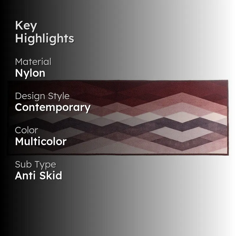 Lattice Nylon Runner Rug media 2
