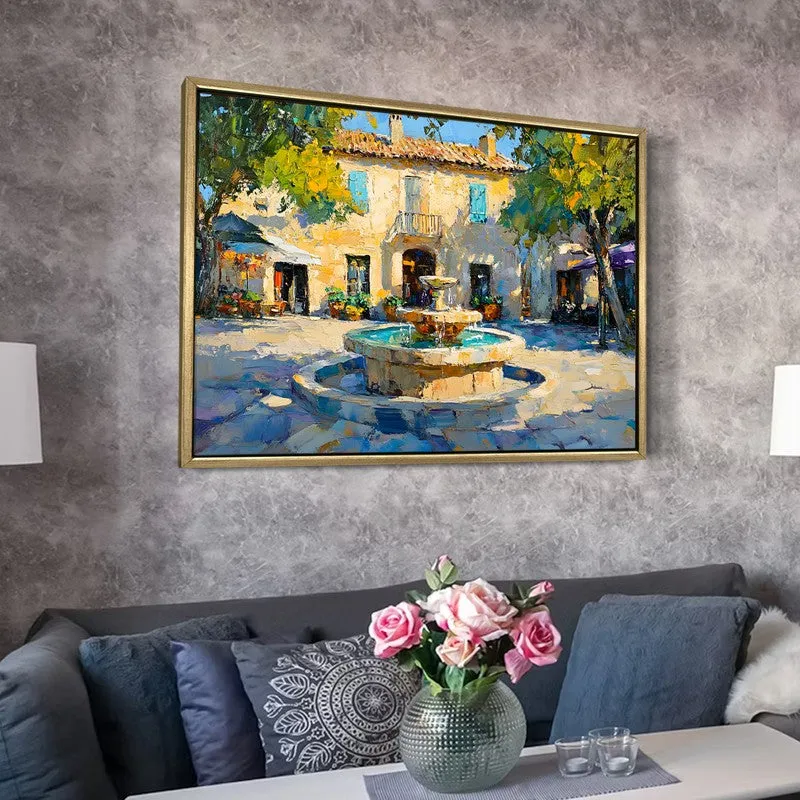 Summerleaf Canvas Wall Painting With Frame media 6
