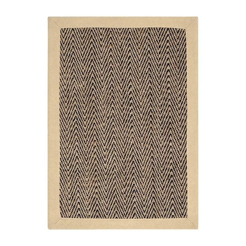 ChevronTread Anti-Slip Jute Door Mats - Black media 7