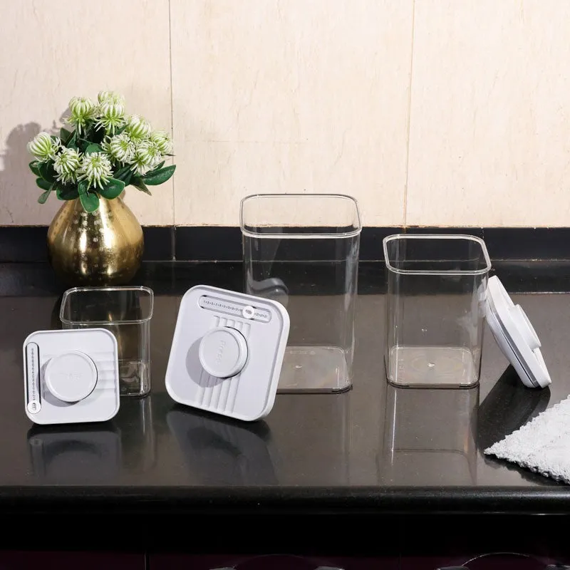 SealPro Transparent Clear PET Container (600 mL/1250 mL/2200 mL) - Set of Three media 4