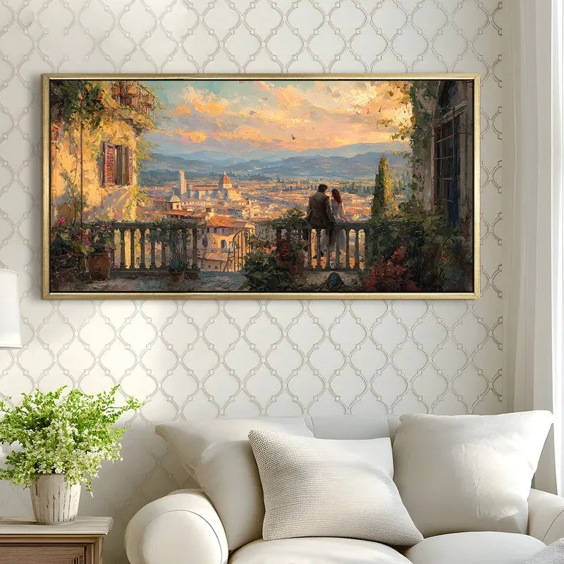 Elysium Canvas Wall Painting With Frame media 4
