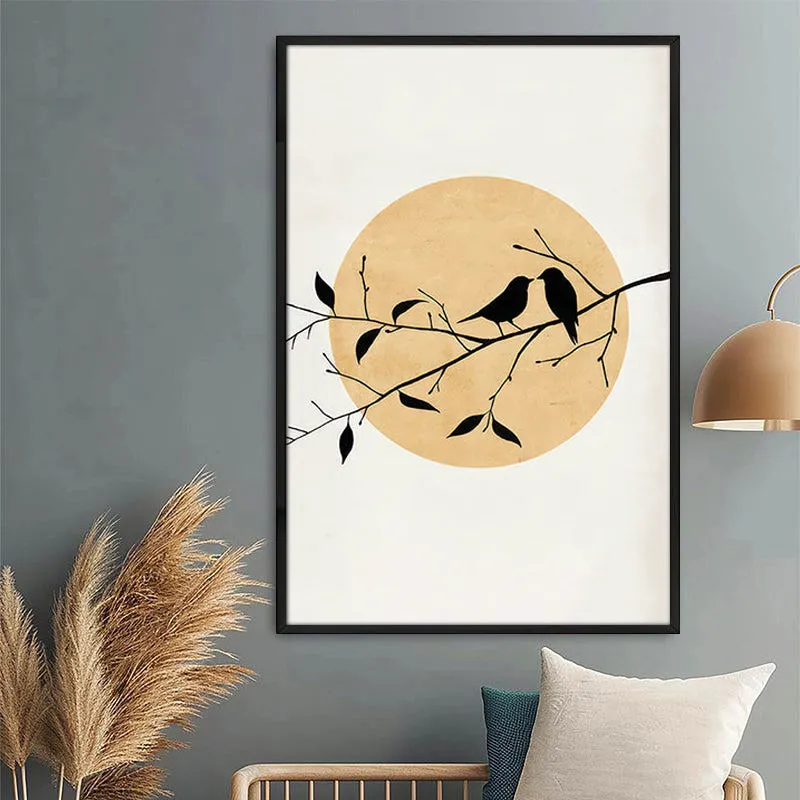 Alae Umbra Wall Painting With Frame media 1
