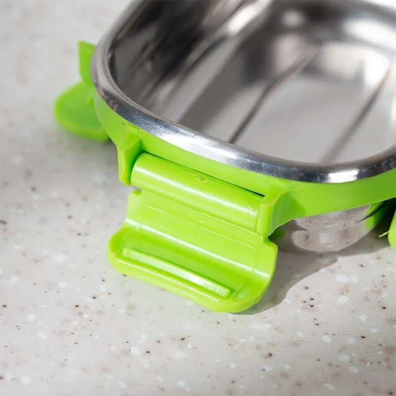 Savory Insulated Steel Lunch Box (Green) - 150 mL media 8