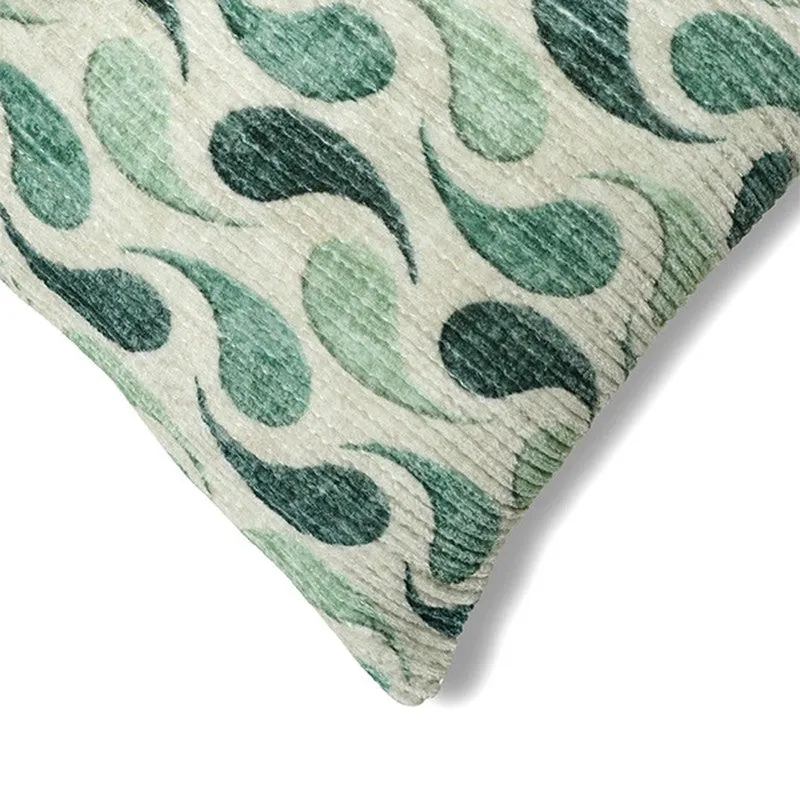 FloralDreamline Cushion Cover - Green media 4