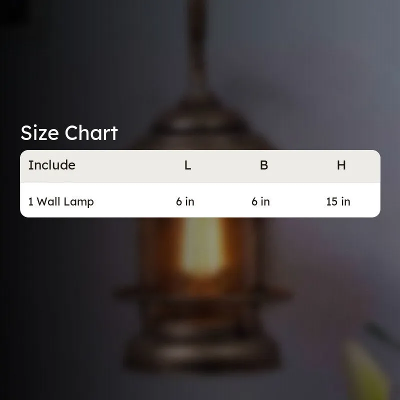 Shahi Darbar Lantern Glass & Metal Lamp media 7