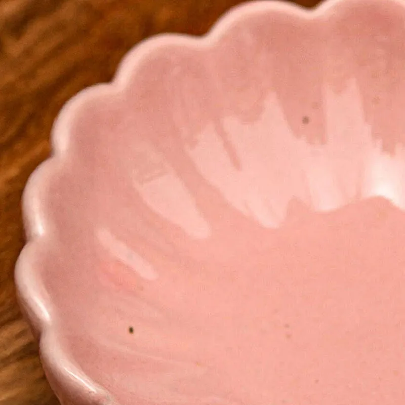 Mauro Ceramic Snack Bowl (Pink) - 250 mL media 5