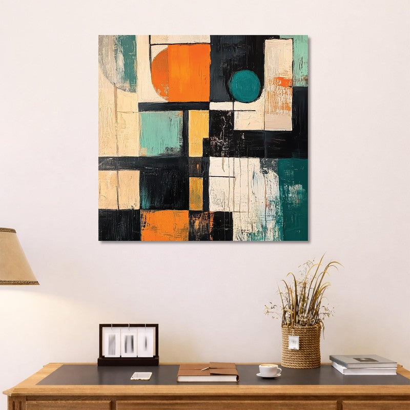 Color Geometry Canvas Wall Art