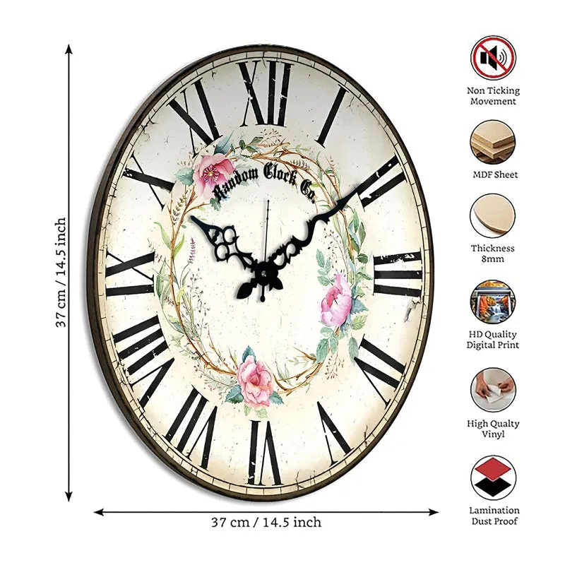 Halsten Wood Analog Wall Clock media 8