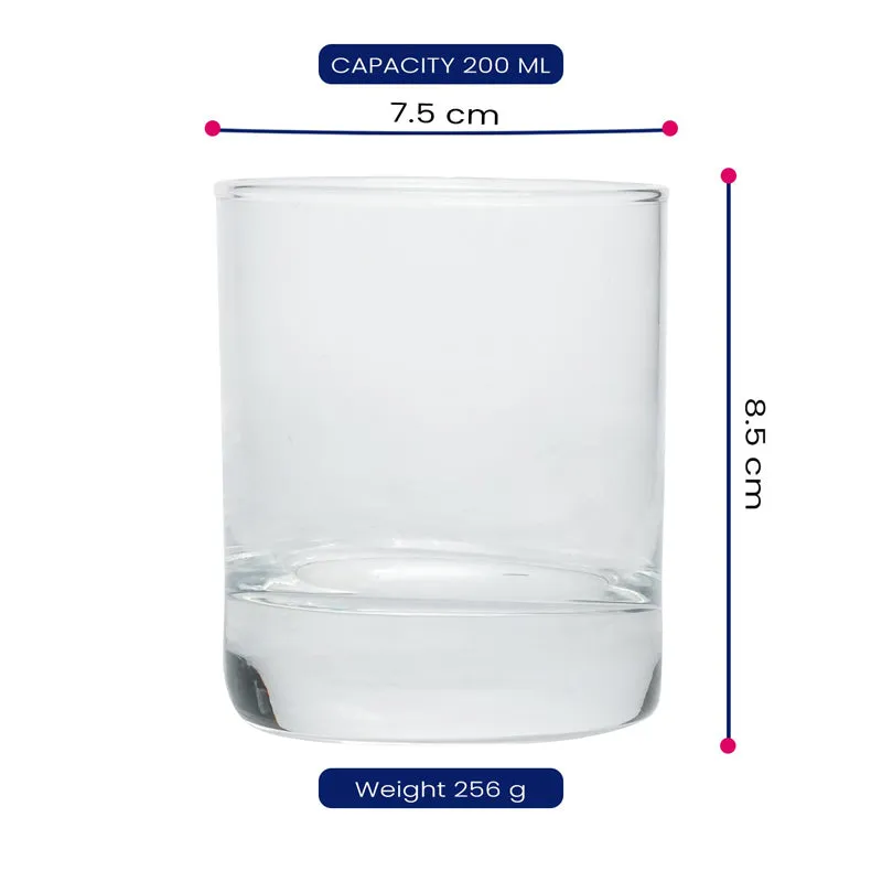 Luminarc Islande Whiskey Glass (200 mL) - Set Of Six media 6