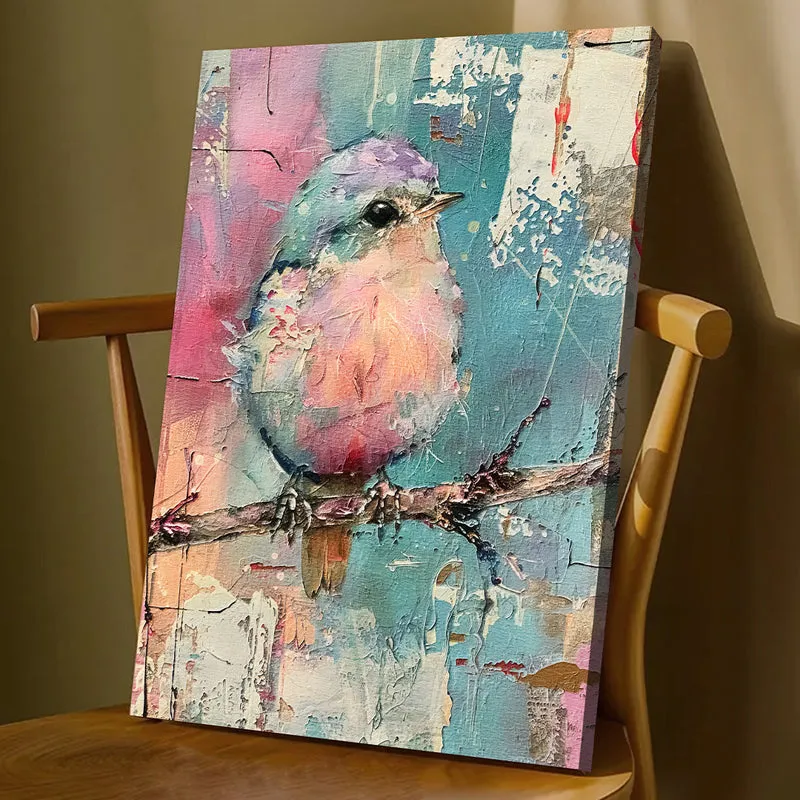 Whimiscal Bird II Canvas Wall Art media 5
