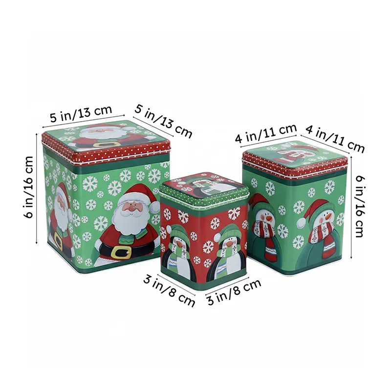 Whimsy Snow Storage Box - Set Of Three media 6