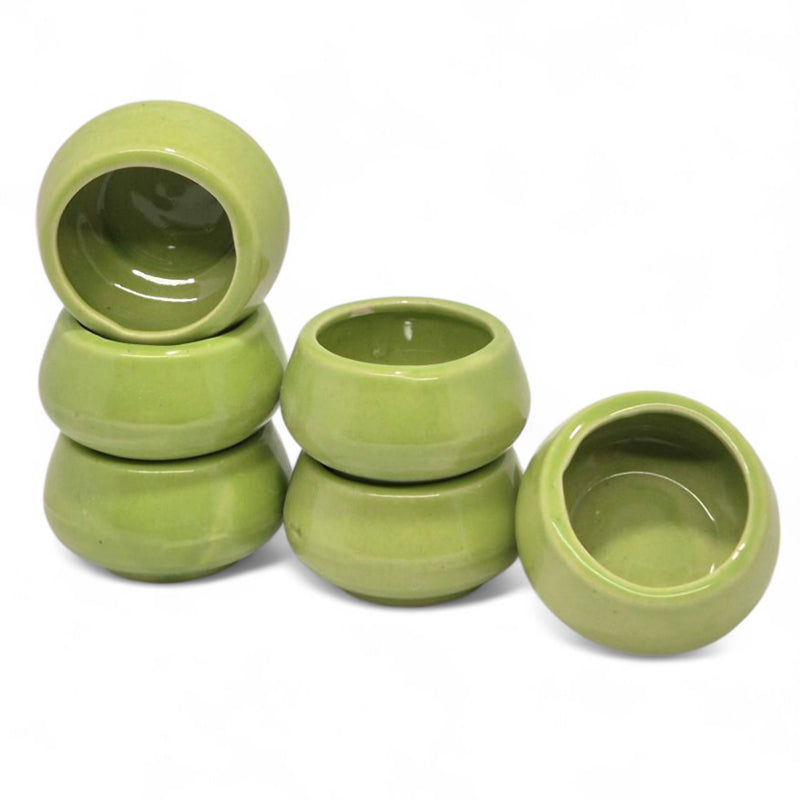 Spec Dip Bowl (Green/80 mL Each) - Set Of Six media 4