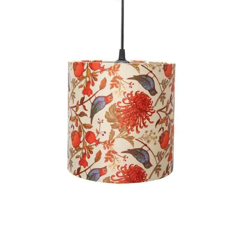 Amber Fabric Ceiling Lamp media 4