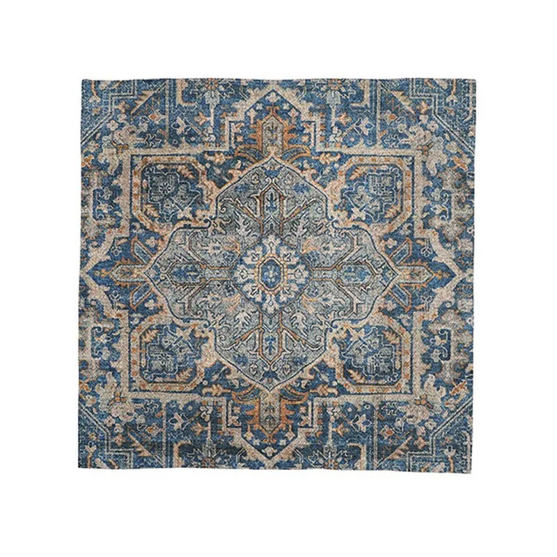 Mehrab Royal Prayer Mat (Blue) - 550 GSM media 3