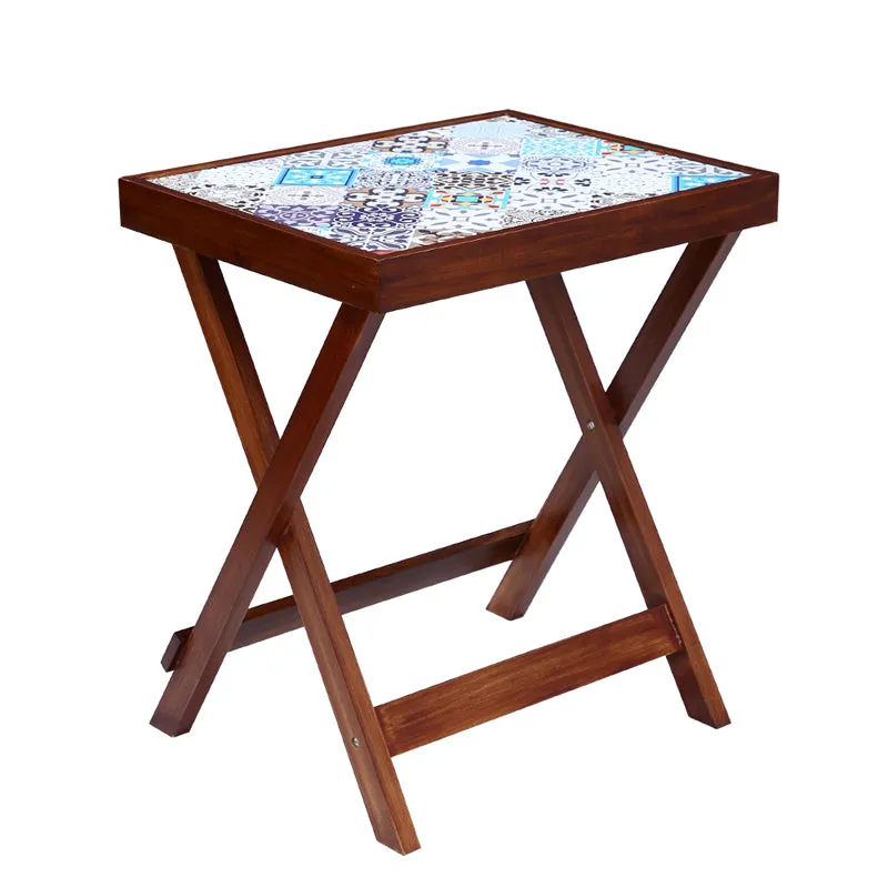 Tile Tale Folding Side Table media 9